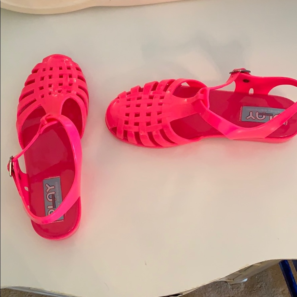 Pink sandals